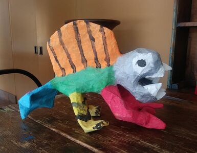 Alebrije Sculpture Workshop facilitated by artist Elizabeth Jimenez Montelongo San Jose, CA