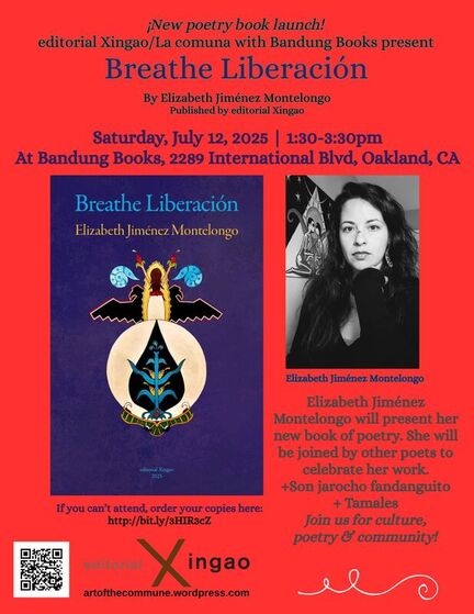 Bandung Books Oakland Poetry Book by Elizabeth Jiménez Montelongo